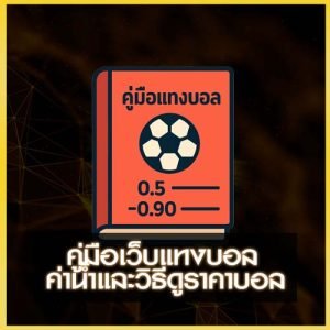 ค่าน้ำและวิธีดูราคาบอล UFAKICK